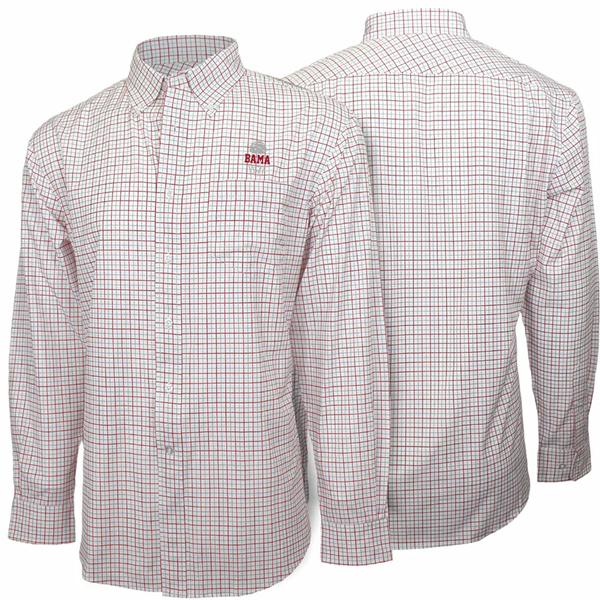 MENS ALUMNI CHECK DRESS SHIRT