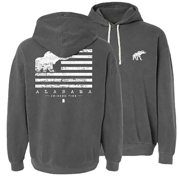 ELEPHANT FLAG CC HOODY PEPPER