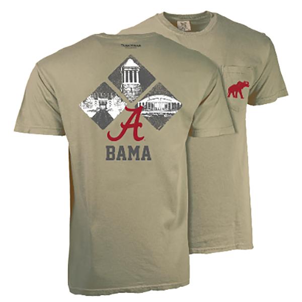 BAMA LANDMARKS CC S/S SANDSTONE