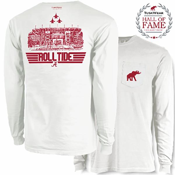 TOP GUN FLYOVER CC L/S WHITE