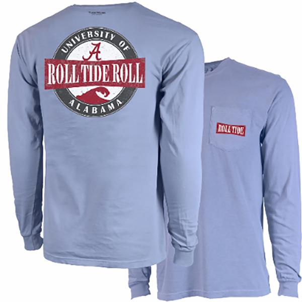 RTR WAVE CC L/S TEE ICEBLUE