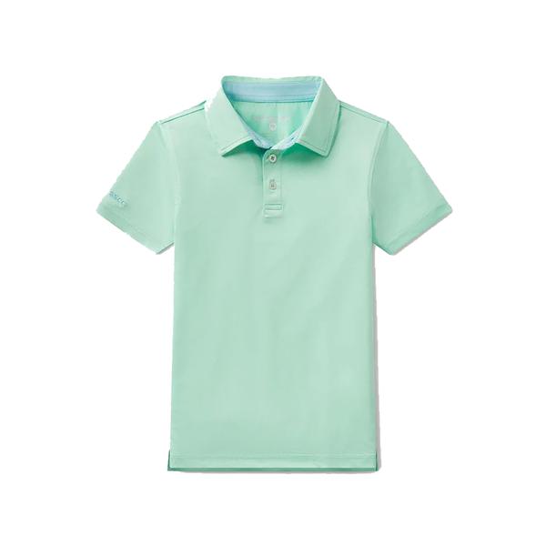 YOUTH GRAYTON HEATHER POLO