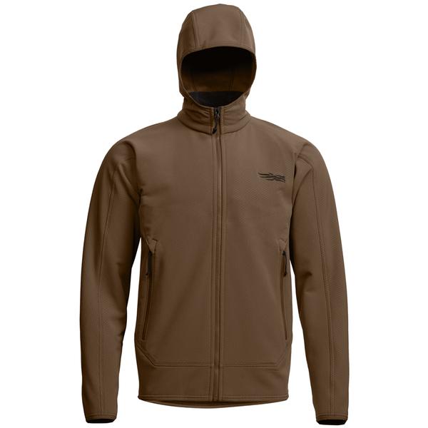 MEN'S ALPHA FLEECE HOODED JACKET CTB/CATTAILBROWN