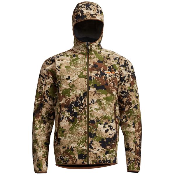 MEN'S ALPHA FLEECE HOODED JACKET SA/OPTISUBALPINE