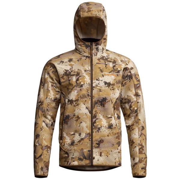MEN'S ALPHA FLEECE HOODED JACKET WL/OPTIFADEMARSH