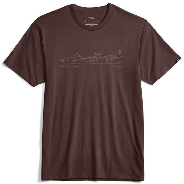 DUCK DUCK GOOSE TEE CHW/CHERRYWOOD