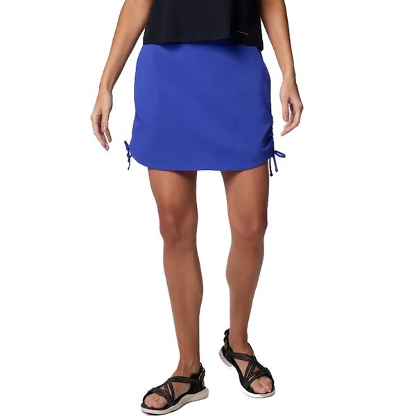 WOMENS ALL SEASON RUCHED SKORT 516/CLEMATISBLUE