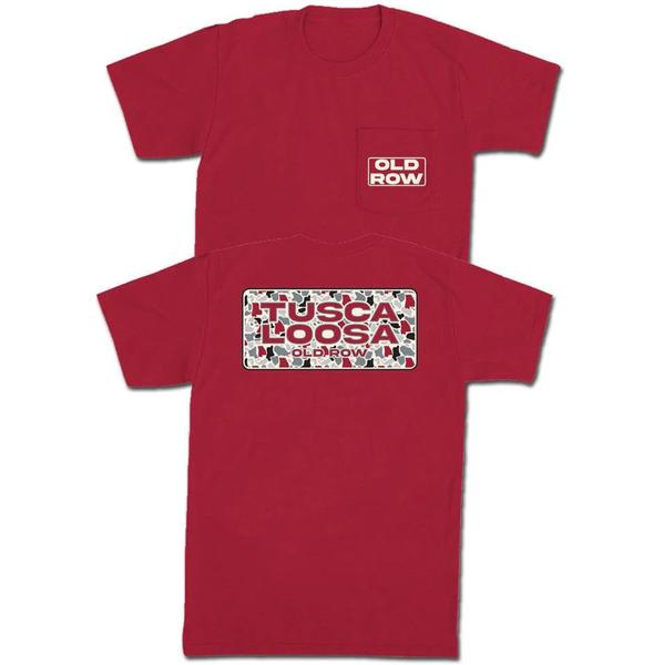 TUSCALOOSA CAMO POCKET TEE