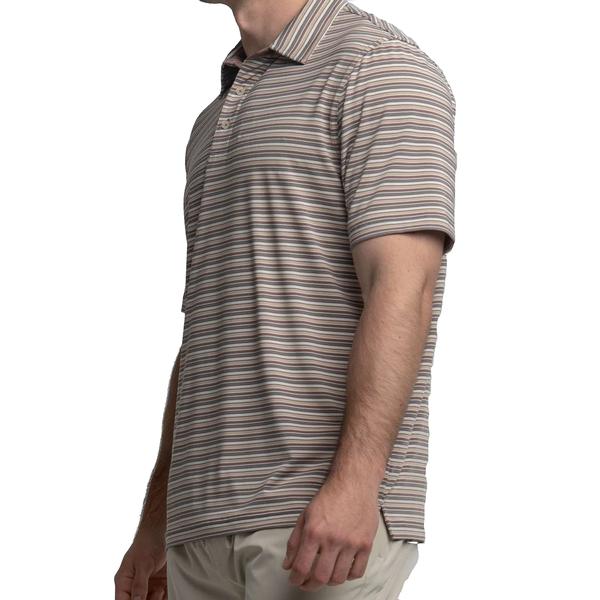 GRANT STRIPE POLO
