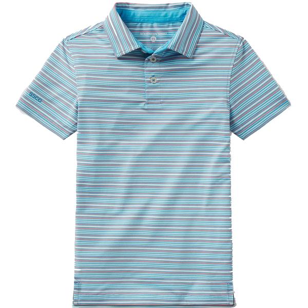 YOUTH SAWGRASS STRIPE POLO
