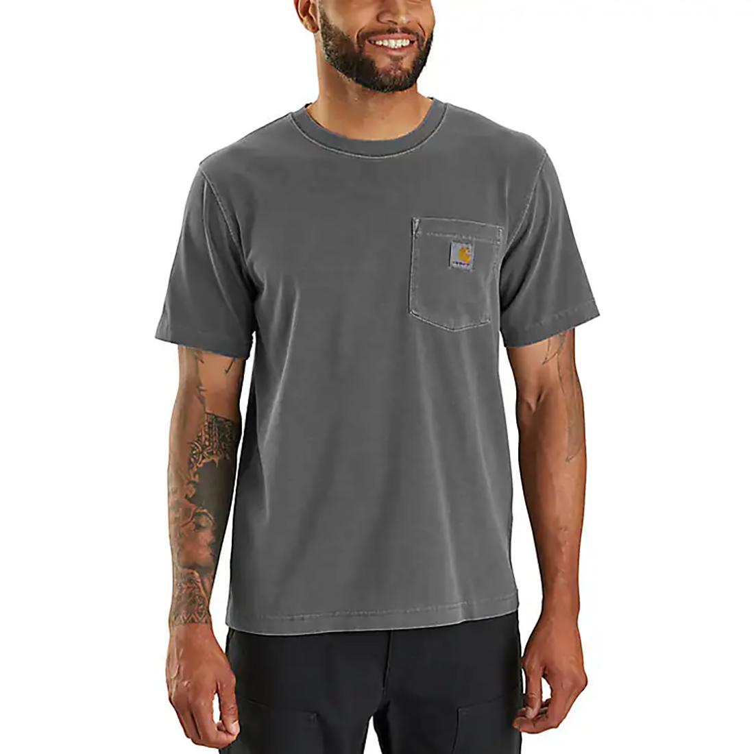 Men's Relaxed Fit Lw Garment Dyed S/S