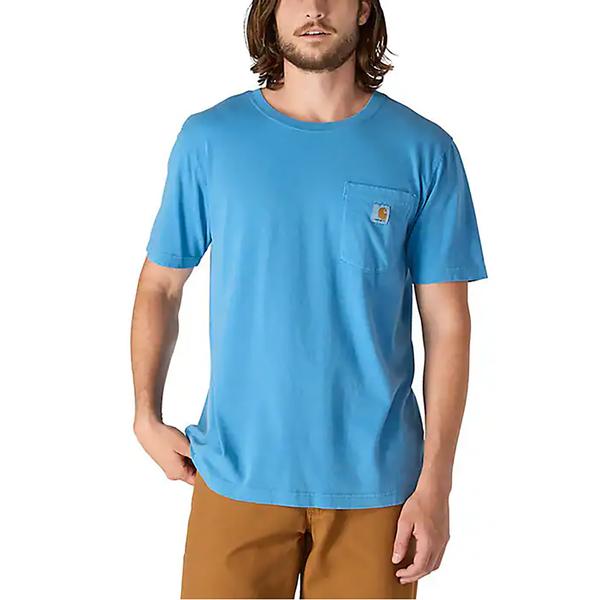 MEN'S RELAXED FIT LW GARMENT DYED S/S HO6/HORIZONBLUE