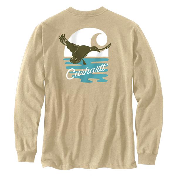 MEN'S LF HW LS DUCK GRAPHIC T-SHIRT