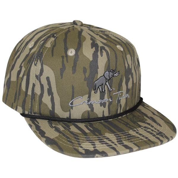 ELEPHANT CRIMSON TIDE HAT LH EMB GOAT ROPE BOTTOMLAND