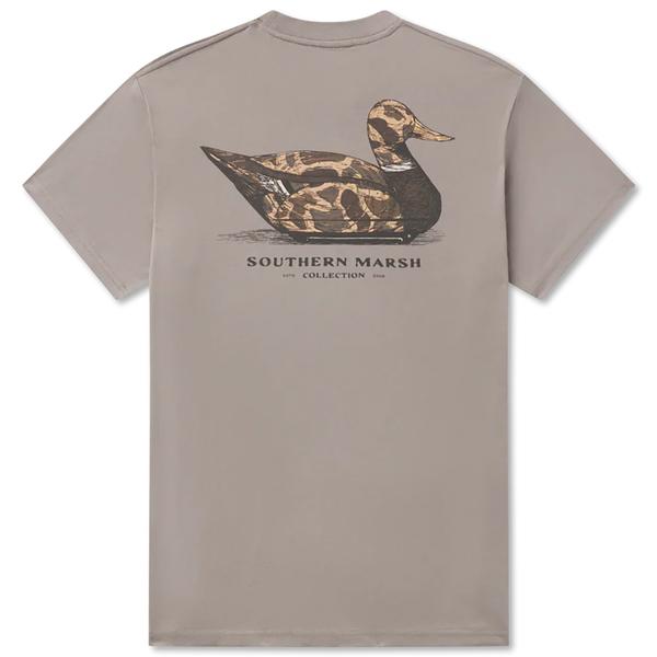 VINTAGE DUCK DECOY TEE CAMO DARKGREY