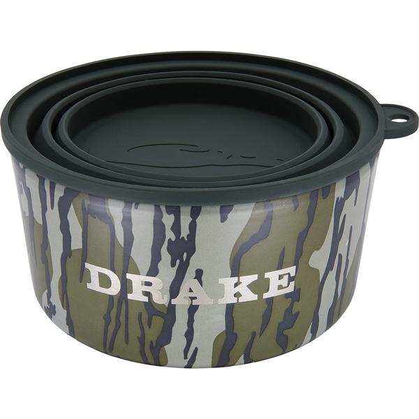 TEAM GUN DOG INSULATED STEEL DOG BOWL 024/ORGBOTTOMLAND