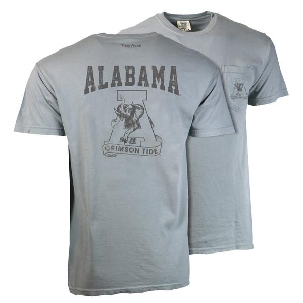 ALABAMA VINTAGE A CC S/S TEE GRANITE