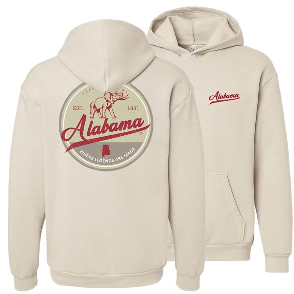 ALABAMA LEGENDS AA HOODY BONE