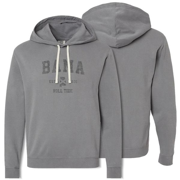 BAMA STATE SINGLE CC HOODY GREY
