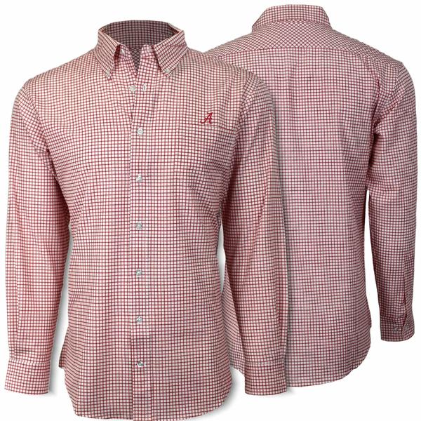 MENS GRADUATE OPEN CHECK DRESS SHIRT